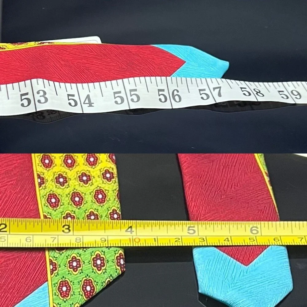 Vintage VITALIANO PANCALDI Men's Silk Tie - Picture 6 of 6